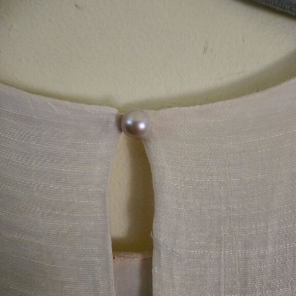 Umgee The Lily Dress Boho Embroidered Gauze Flowy 3/4 Sleeve Mini Dress Size L - Picture 8 of 10